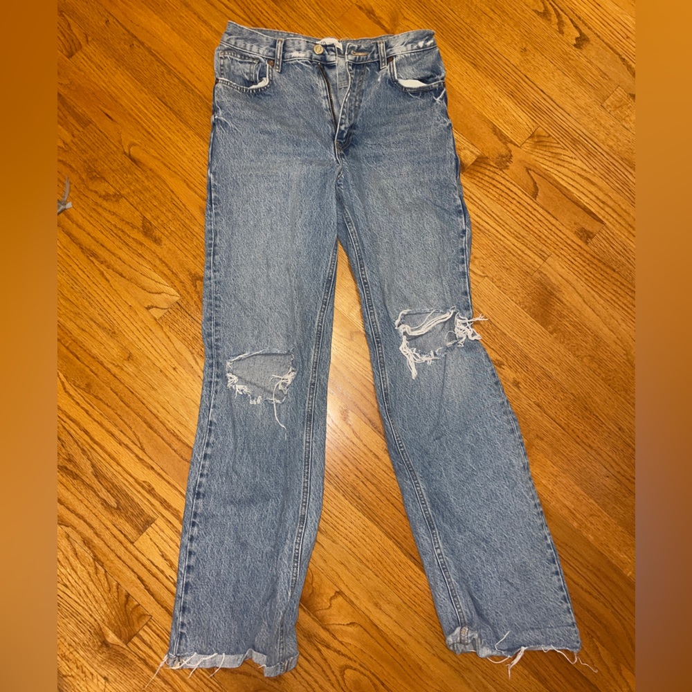 Zara wide leg jeans